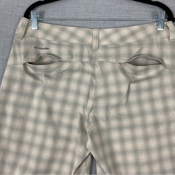 Columbia Omni-wick Flat Front Shorts Lightweight Walking Shorts Sz 10 - Picture 5 of 12